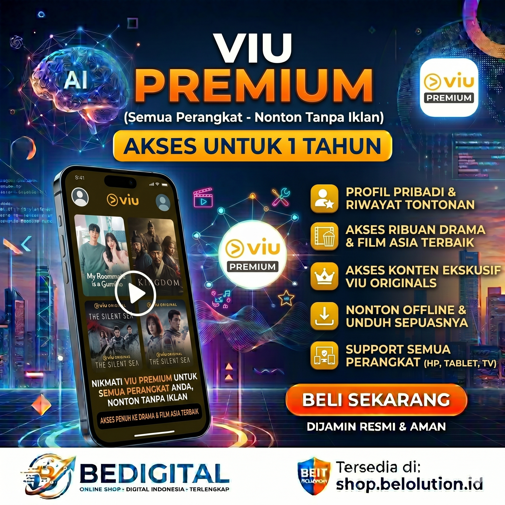 Viu Premium 1 Tahun